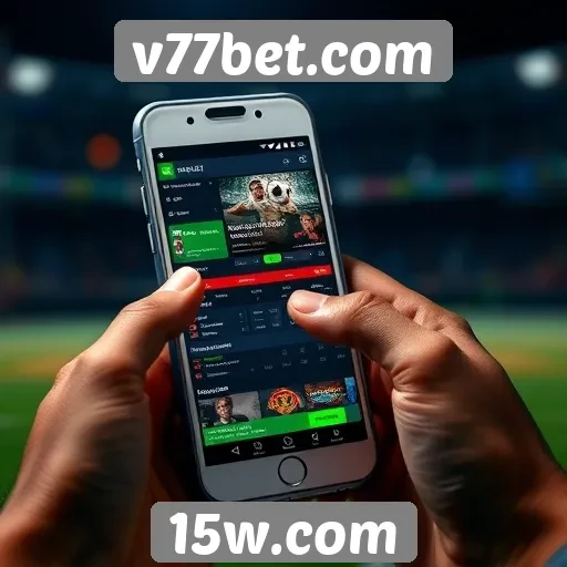 Acessibilidade do v77bet.com em dispositivos móveis é um diferencial